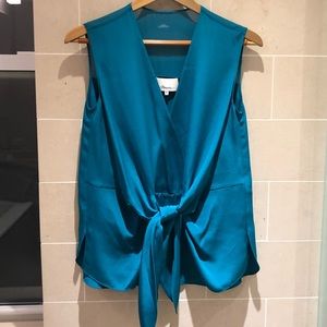 3 1 Phillip Lim. Teal blue shirt